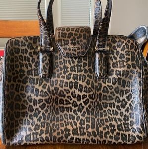 Henri Bendel Leopard Print Purse